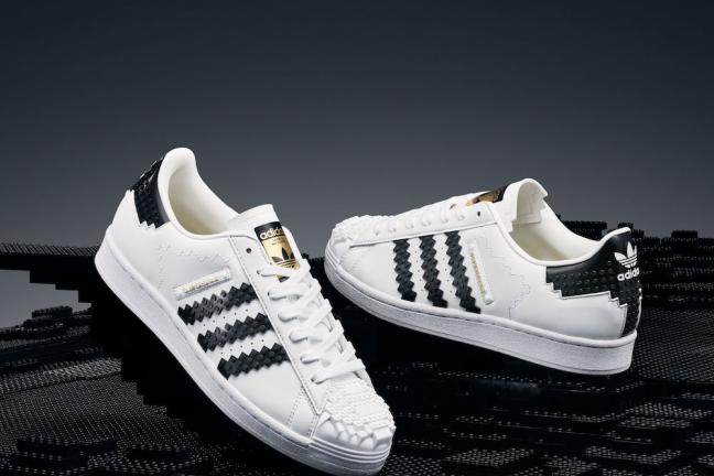 Buty adidas z klocków LEGO
