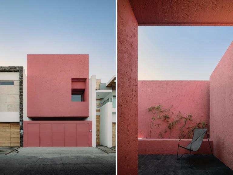 Królestwo różu w Meksyku. Ten monochromatyczny dom to pochwała minimalizmu