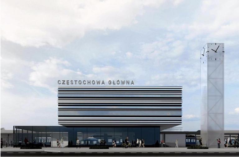 Nowy dworzec w Częstochowie