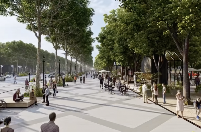 Champs-Élysées will turn green