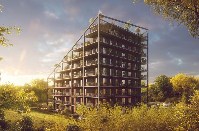 Architektoniczny superbohater w Żorach
