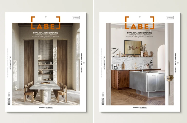 LABEL 64 – „Stal, kamień i drewno. Na tropie ponadczasowych trendów w dizajnie i architekturze” już w sprzedaży!