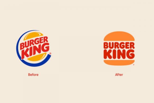 The new Burger King logo