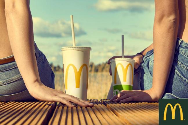 McDonald's is testing paper straws