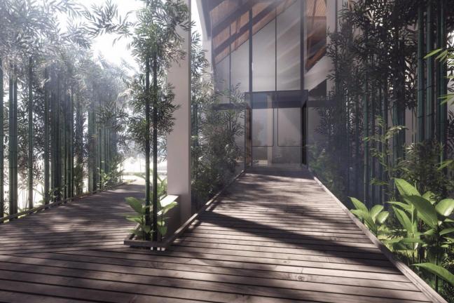 An unusual funeral home where bodies will be converted into compost