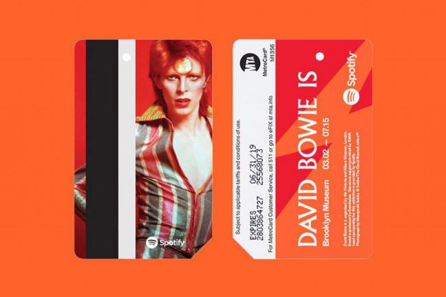 David Bowie w nowojorskim metrze