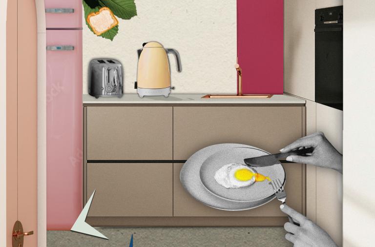 Dizajn w kolażach. Ilustratorka Anna Glik stworzyła niezwykłe prace dla Home Concept