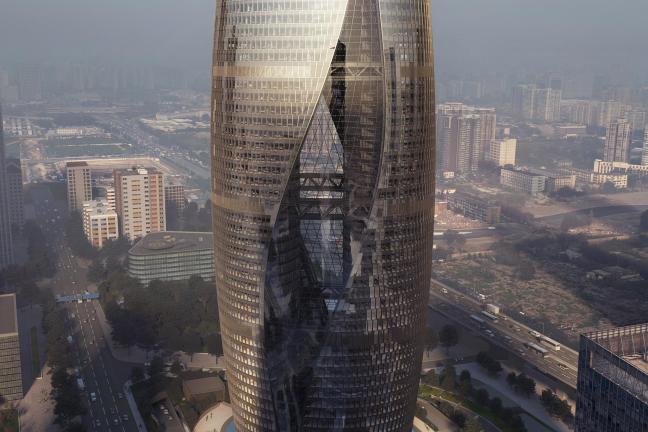 Skyscraper from Zaha Hadid Architects
