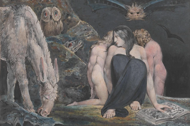 Romantic Imagination and the Most Famous Works of William Blake at a Major Exhibition in Europe