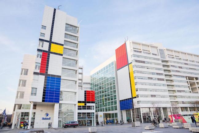 Mondrian na ulicach Hagi