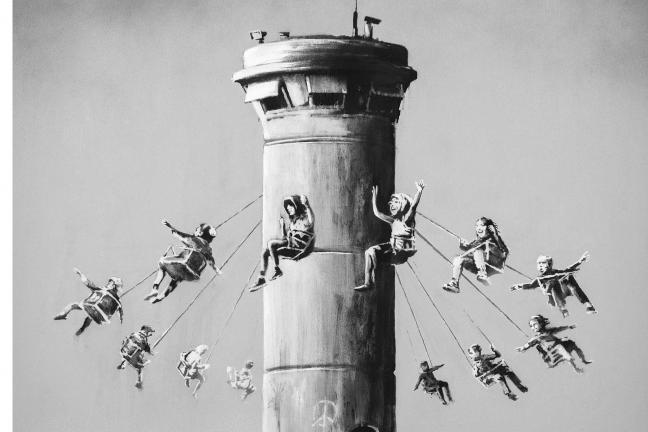 Banksy udostępnia swój plakat za darmo
