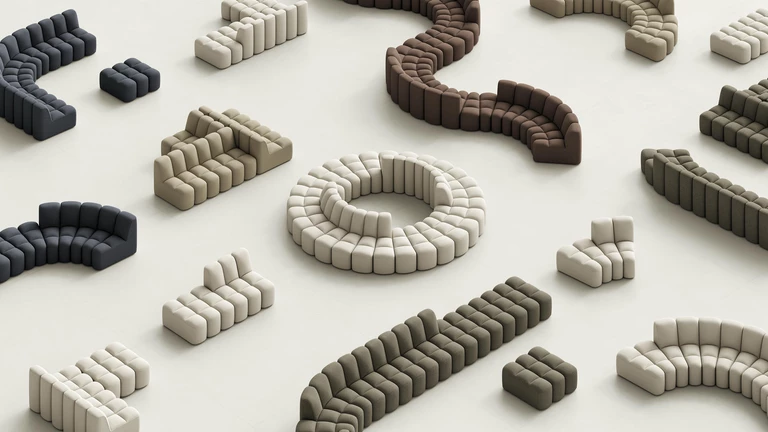 Modułowa sofa projektu Snøhetty nagrodzona „Noblem designu”