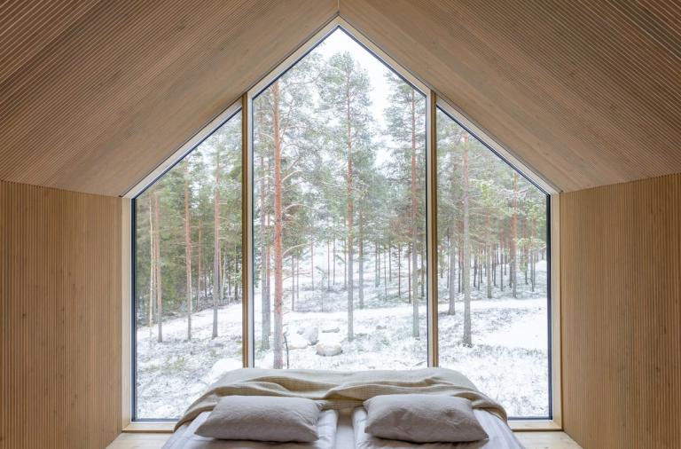 Home inspired by traditional Lappish architecture
